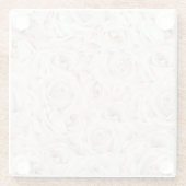 Schöne Flora Glasuntersetzer (Rückseite)