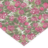 Schöne Flora Kurzer Tischläufer (Ecke)