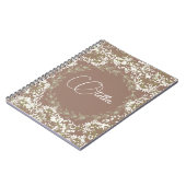 Schöne Flora Notizblock (Linke Seite)