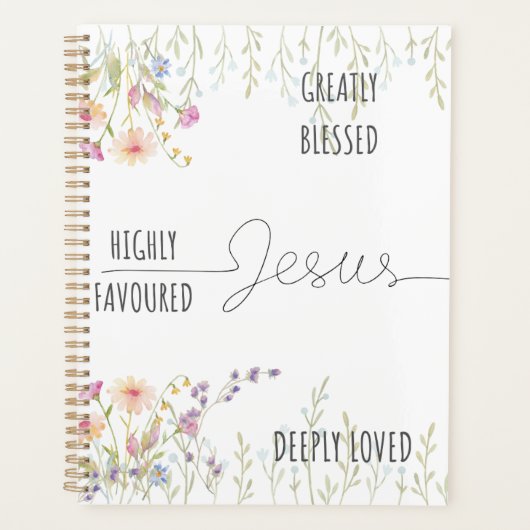 Schöne Flora Planer (Vorderseite)