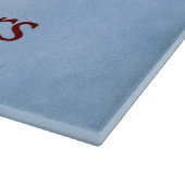 Schöne Flora rustikal Schneidebrett (Ecke)