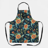 Schöne Flora Schürze (Vorderseite)