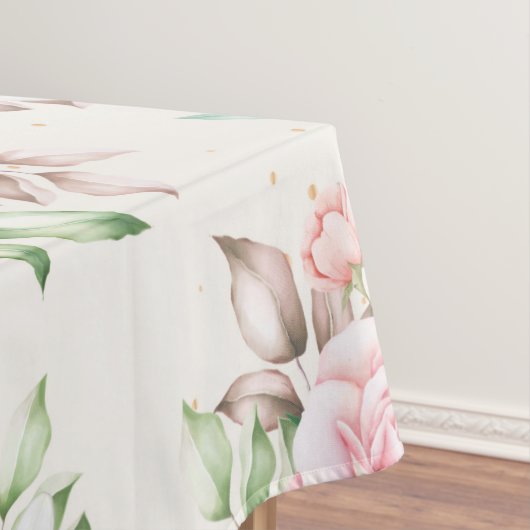 Schöne Flora Tischdecke (Beispiel)