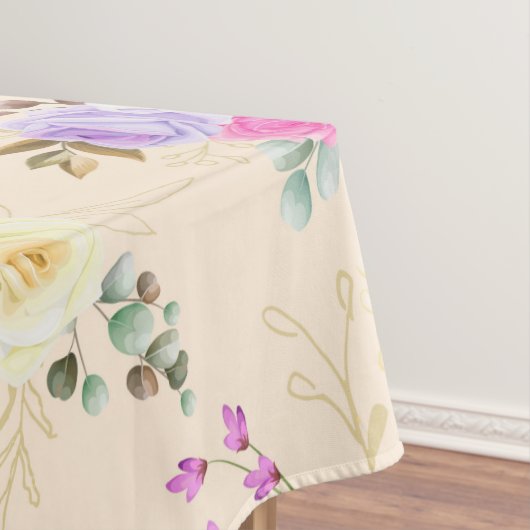 Schöne Flora Tischdecke (Beispiel)