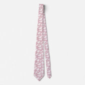 Schöne Floral Swan Neck Tie Krawatte (Vorderseite)