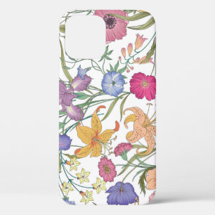 Schöne florale Feld-Vintage-Illustration Case-Mate iPhone Hülle