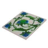 Schöne, florale Jugendstil-Stilelemente Fliese (Seite)