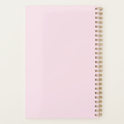 Schöne, florale Kamera hellrosa Planer (Rückseite)