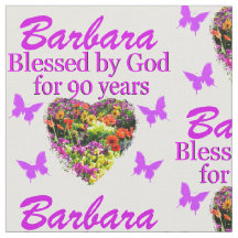 SCHÖNE FLORALE PERSONALISIERT 90. GEBURTSTAG FABRI