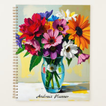 Schöne florale personalisierte