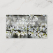 Schöne florale Visitenkarte (Vorderseite)
