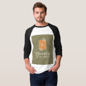 Schöne Floreria-Gestaltung  T-Shirt (Vorne ganz)