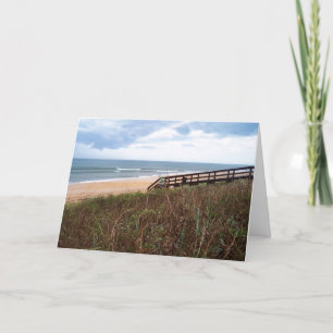 Schöne Florida Beach Fotografie Karte