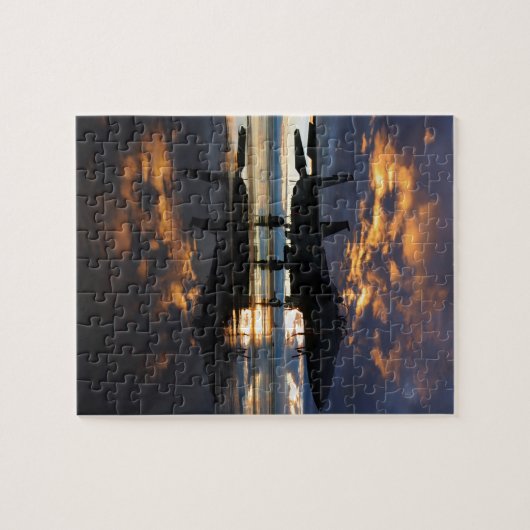 Schöne Flugzeuge Puzzle (Horizontal)