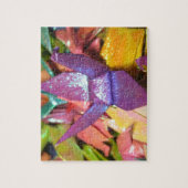 Schöne Foil Paper Birds Puzzle (Vertikal)