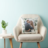 Schöne Foto Hochzeit mit Blumen und Pflanzen Kissen (Stuhl )