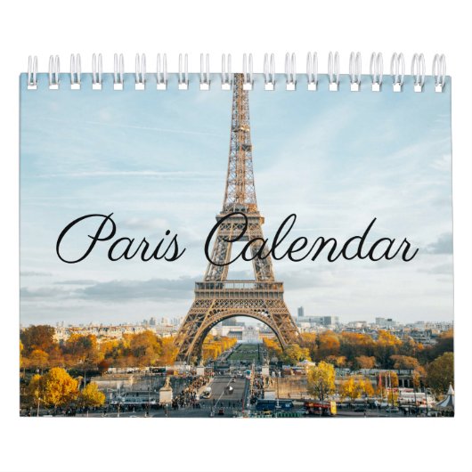 Schöne Fotografien Paris Frankreich Kalender (Titelbild)