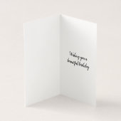 Schöne Fox Geburtstagskarte (Innenseite)