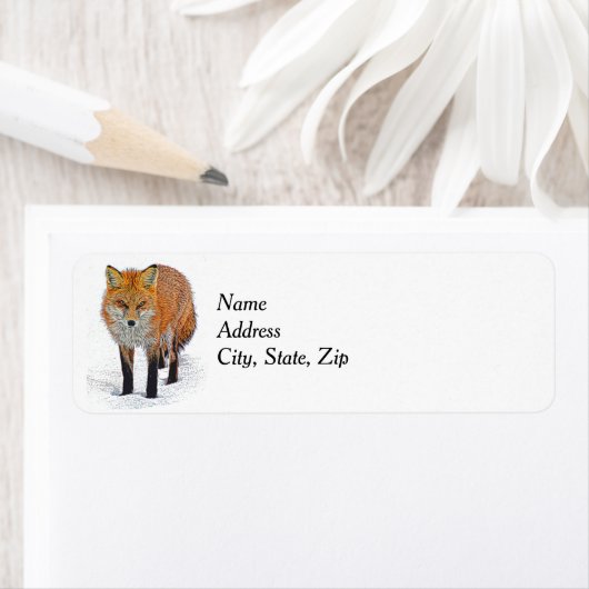 Schöne FOX Retur-Adresse (Insitu)