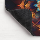 Schöne Fraktale Lilie Mousepad (Ecke)