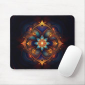 Schöne Fraktale Lilie Mousepad (Mit Mouse)