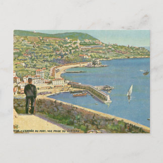 Schöne Frankreich Meerblick Postkarte