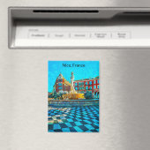 Schöne Frankreich-Ort Massena Ölmalerei Magnet (In Situ (Geschirrspüler))