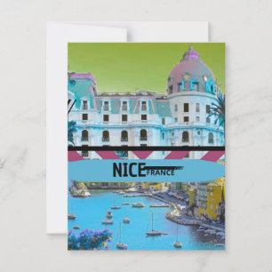 Schöne Frankreich Reise Postkarte, Schöne Postkart Postkarte