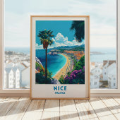 Schöne Frankreich-Reiseplakat-Wandkunst Poster
