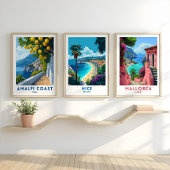 Schöne Frankreich-Reiseplakat-Wandkunst Poster