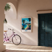 Schöne Frankreich-Reiseplakat-Wandkunst Poster