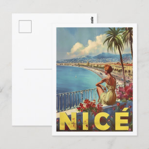 Schöne Frankreich Vintage Berühmter Reiseort Postkarte