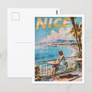 Schöne Frankreich Vintage Berühmter Reiseort Postkarte