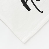 Schöne französische Bulldog & Angel Wings Fleecedecke (Ecke)