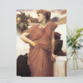Schöne Frau am Brunnen (Frederic Leighton) Karte (Stehend Vorderseite)
