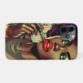 Schöne Frau am Lipstick Case-Mate iPhone Hülle (Rückseite (Horizontal))