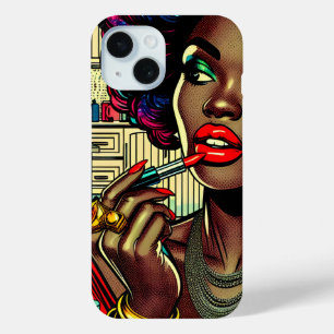 Schöne Frau am Lipstick Case-Mate iPhone Hülle