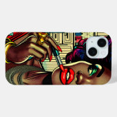 Schöne Frau am Lipstick Case-Mate iPhone Hülle (Rückseite (Horizontal))