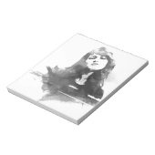 Schöne Frau Argerich Notizblock (Rotiert)