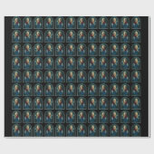 schöne Frau der 20er Jahre Geschenkpapier (Flach)