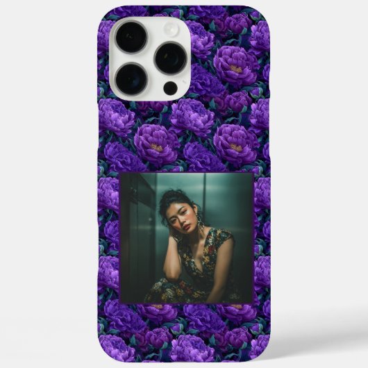 Schöne Frau Geschenk Pfingstrosen Foto Case-Mate iPhone Hülle (Rückseite)