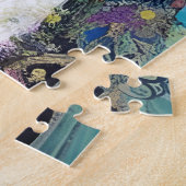 Schöne Frau im Frühling Puzzle (Seite)