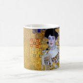 Schöne Frau in Gold Gustav Klimt Kaffee Mu Kaffeetasse (Mittel)
