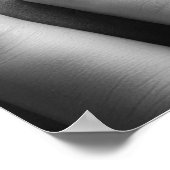 Schöne Frau mit schwarzer Maske Poster (Ecke)