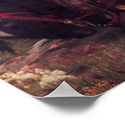 Schöne Frau ohne Gnade Poster (Ecke)