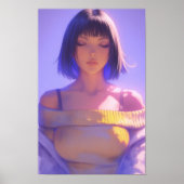 Schöne Frau Poster (Vorne)