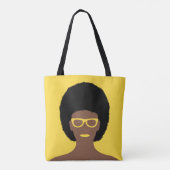 Schöne Frau Tasche (Rückseite)