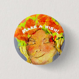 Schöne Frau zum Geburtstag wünschen Button