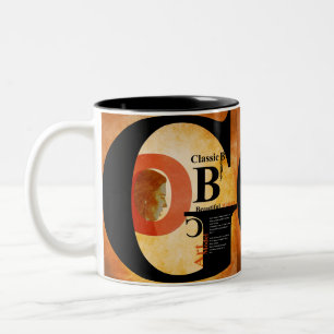 Schöne Frau Zweifarbige Tasse