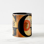 Schöne Frau Zweifarbige Tasse (Mittel)